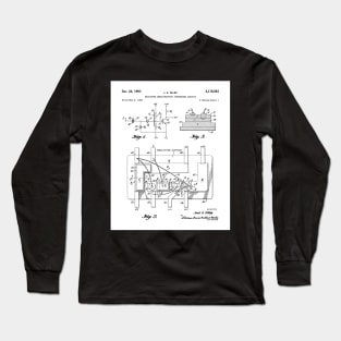 First Circuit Patent - Electrician Maker Workshop Art - White Long Sleeve T-Shirt